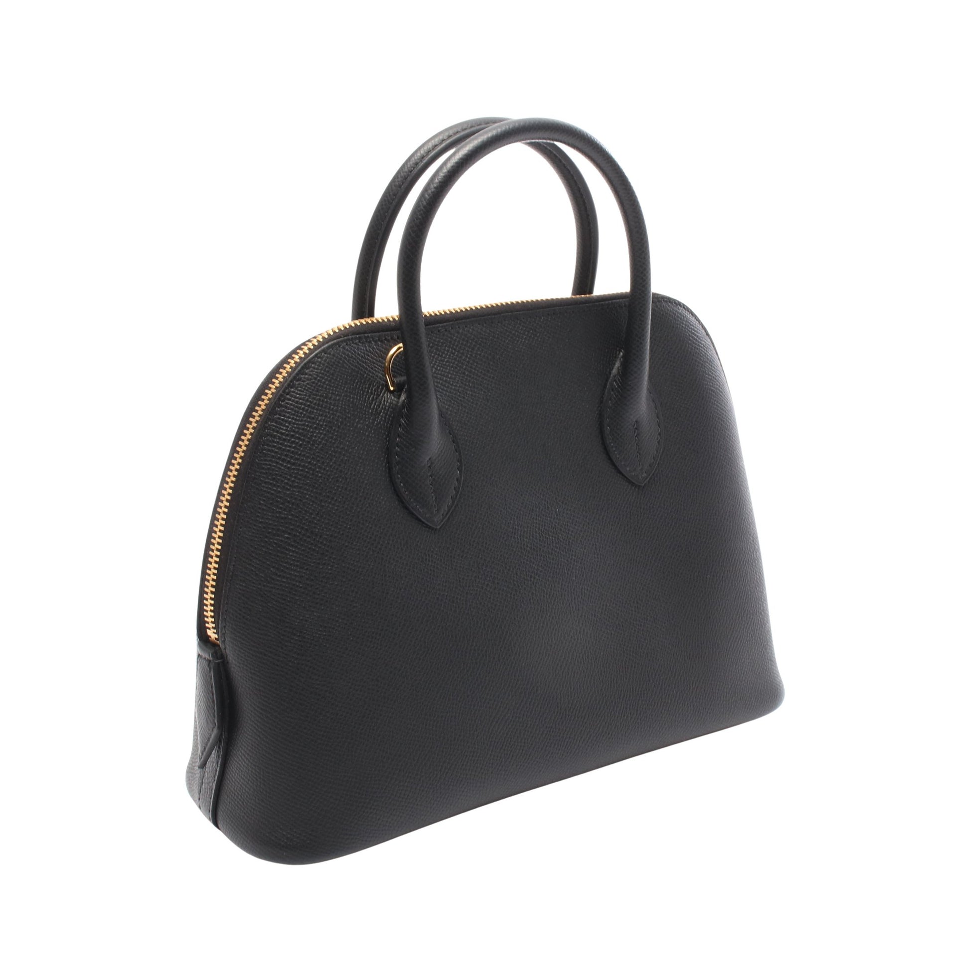 ボリード1923 25 2WAY ハンドバッグ ヴォーエプソン ブラック ゴールド金具 W刻印 エルメス バッグ HERMES