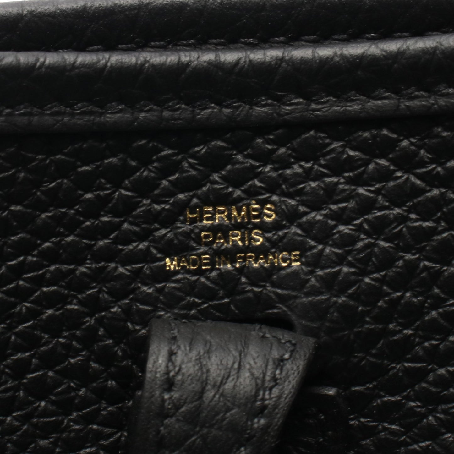 エヴリンTPM ショルダーバッグ トリヨンクレマンス ブラック ゴールド金具 G刻印 エルメス バッグ HERMES