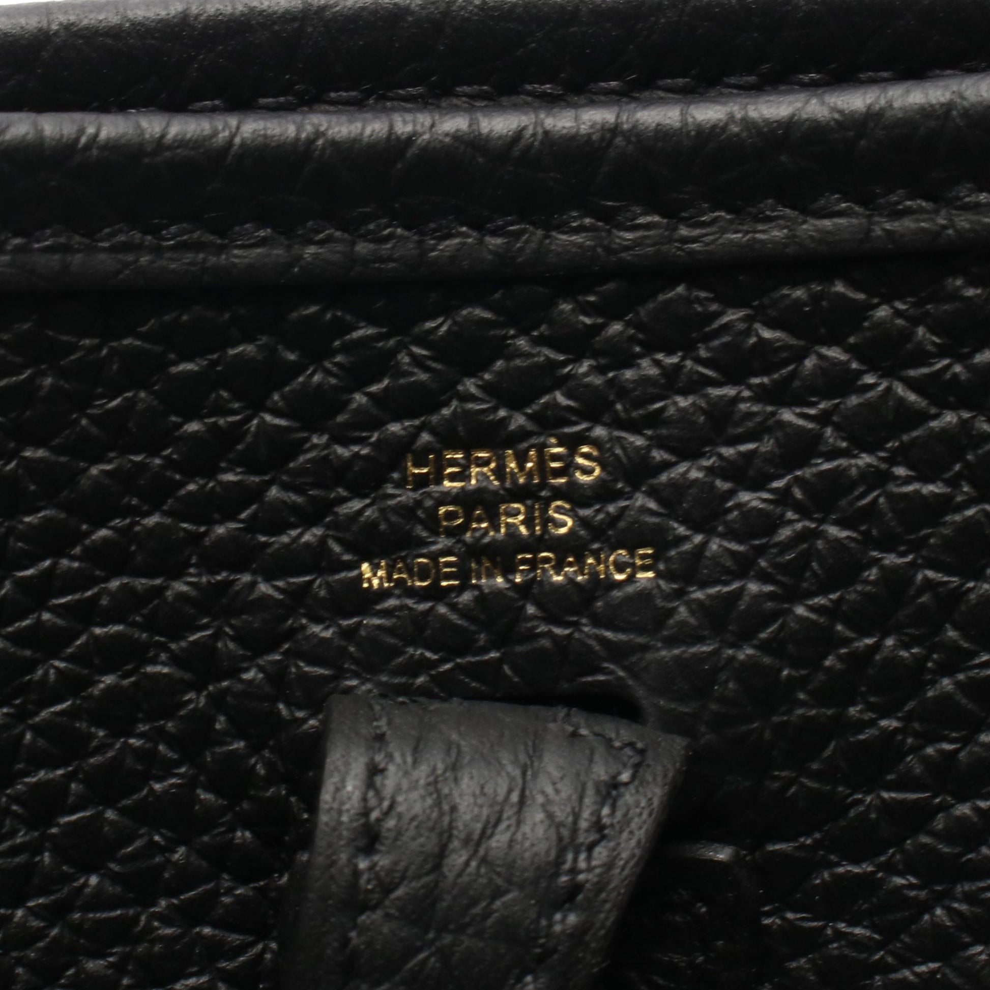 エヴリンTPM ショルダーバッグ トリヨンクレマンス ブラック ゴールド金具 G刻印 エルメス バッグ HERMES