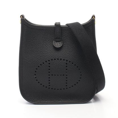 エヴリンTPM ショルダーバッグ トリヨンクレマンス ブラック ゴールド金具 G刻印 エルメス バッグ HERMES