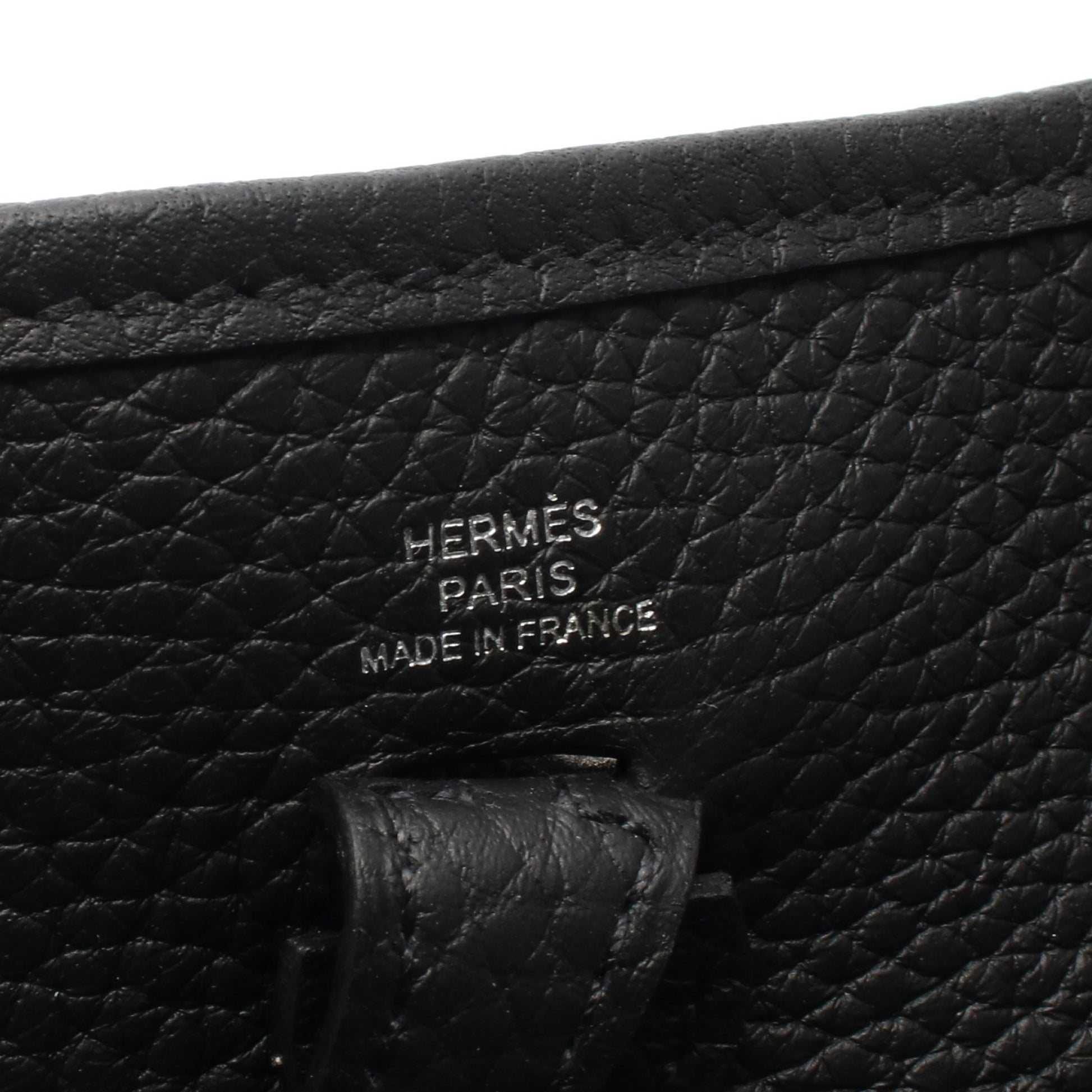 エヴリンTPM アマゾン ショルダーバッグ トリヨンクレマンス ブラック シルバー金具 K刻印 エルメス バッグ HERMES