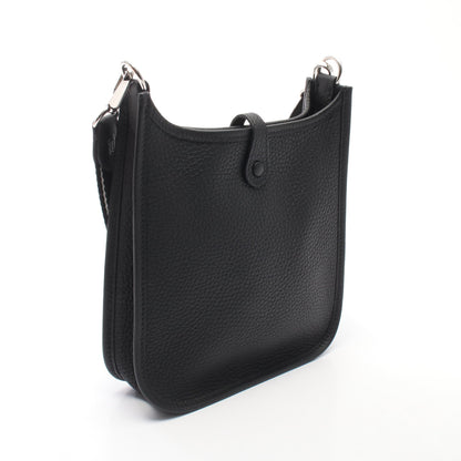 エヴリンTPM アマゾン ショルダーバッグ トリヨンクレマンス ブラック シルバー金具 K刻印 エルメス バッグ HERMES