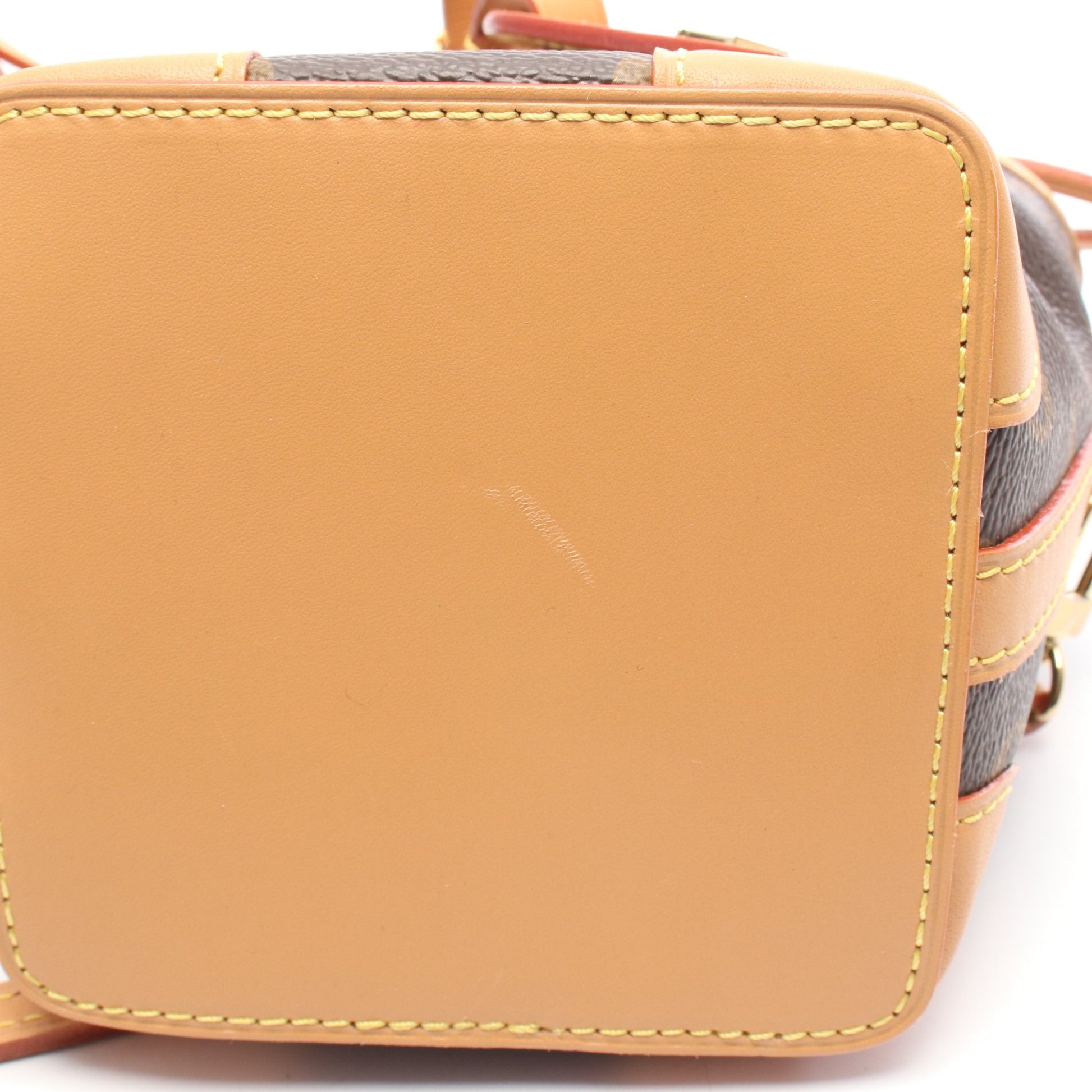 ノエ パース モノグラム ショルダーバッグ PVC レザー ブラウン ルイヴィトン バッグ LOUIS VUITTON