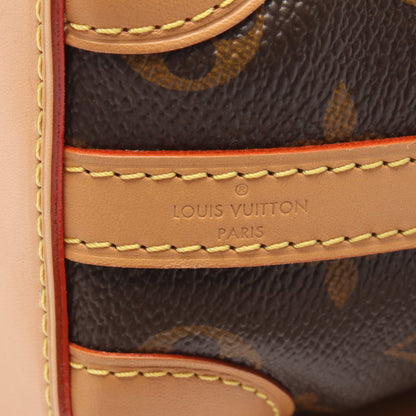 ノエ パース モノグラム ショルダーバッグ PVC レザー ブラウン ルイヴィトン バッグ LOUIS VUITTON