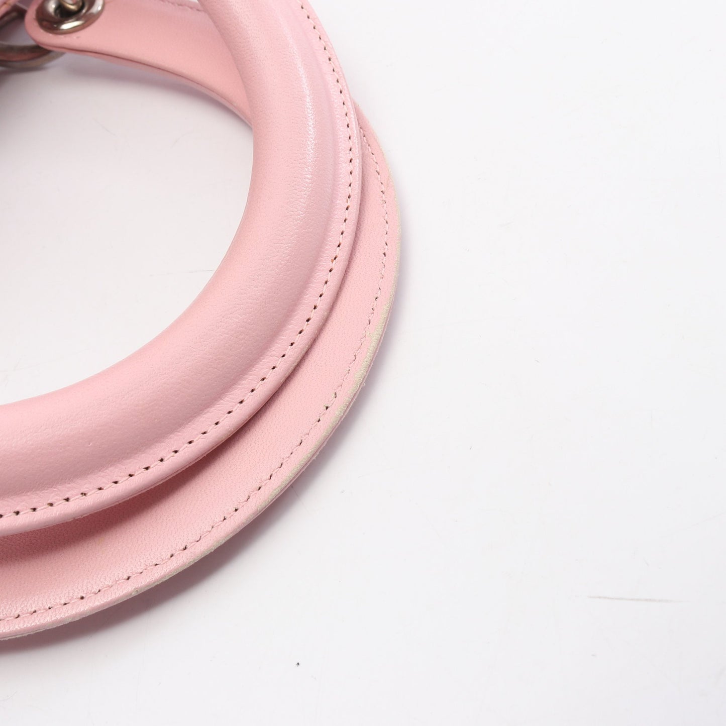 LADY DIOR レディディオール ミディアム 2WAY ハンドバッグ レザー ピンク クリスチャンディオール バッグ Christian Dior
