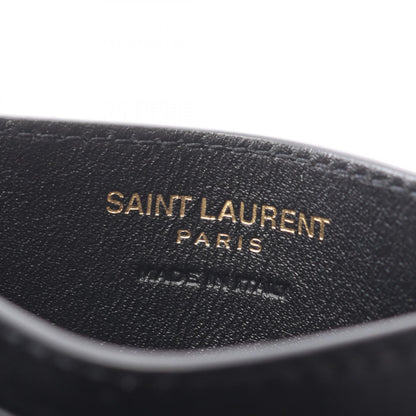 YSL モノグラム カードケース レザー ブラック サンローランパリ