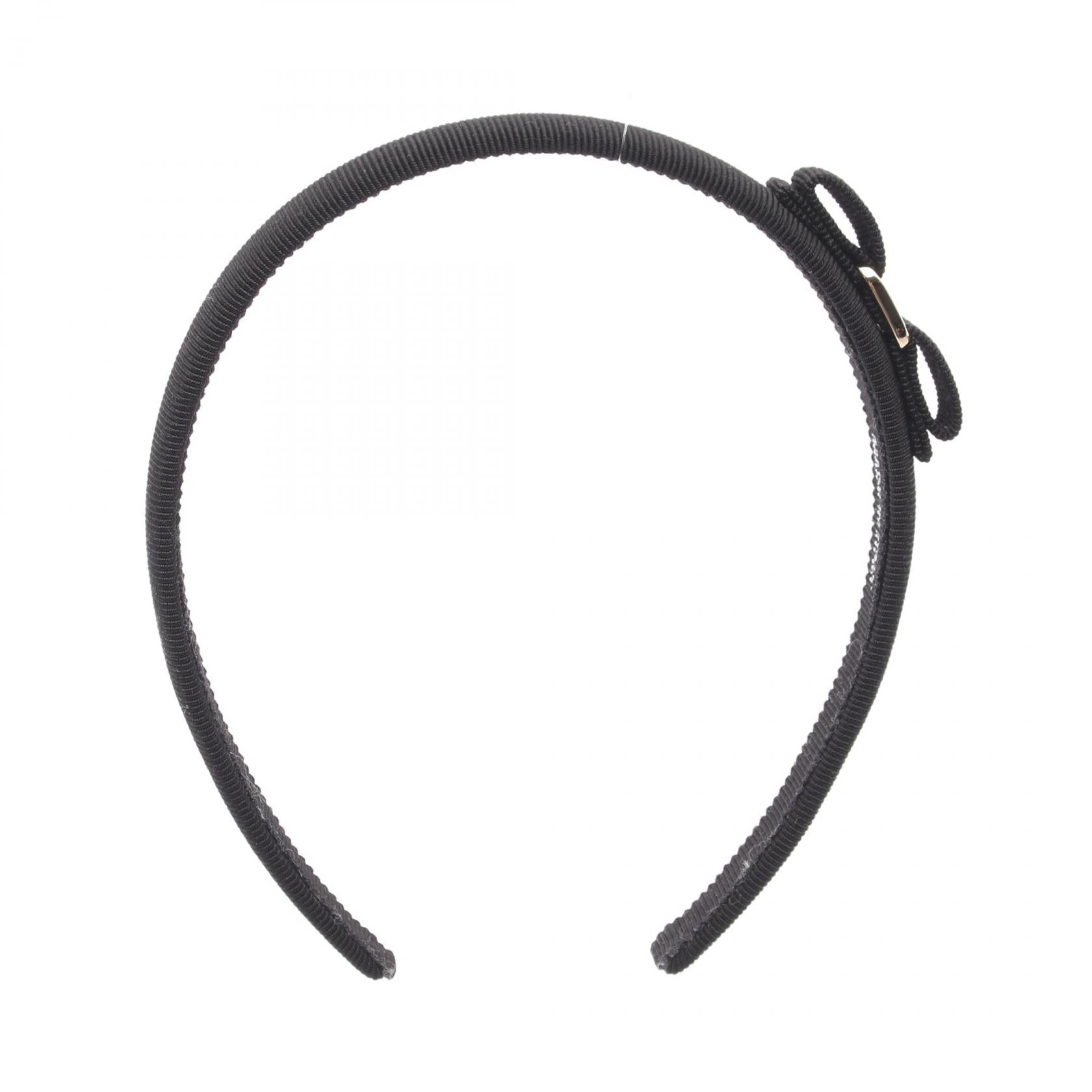 新品⭐️サルバトーレフェラガモ ヴァラリボン カチューシャ ブラック　細目タイプ FERRAGAMO（フェラガモ） ヘアアクセサリー VARA ヴァラ リボン