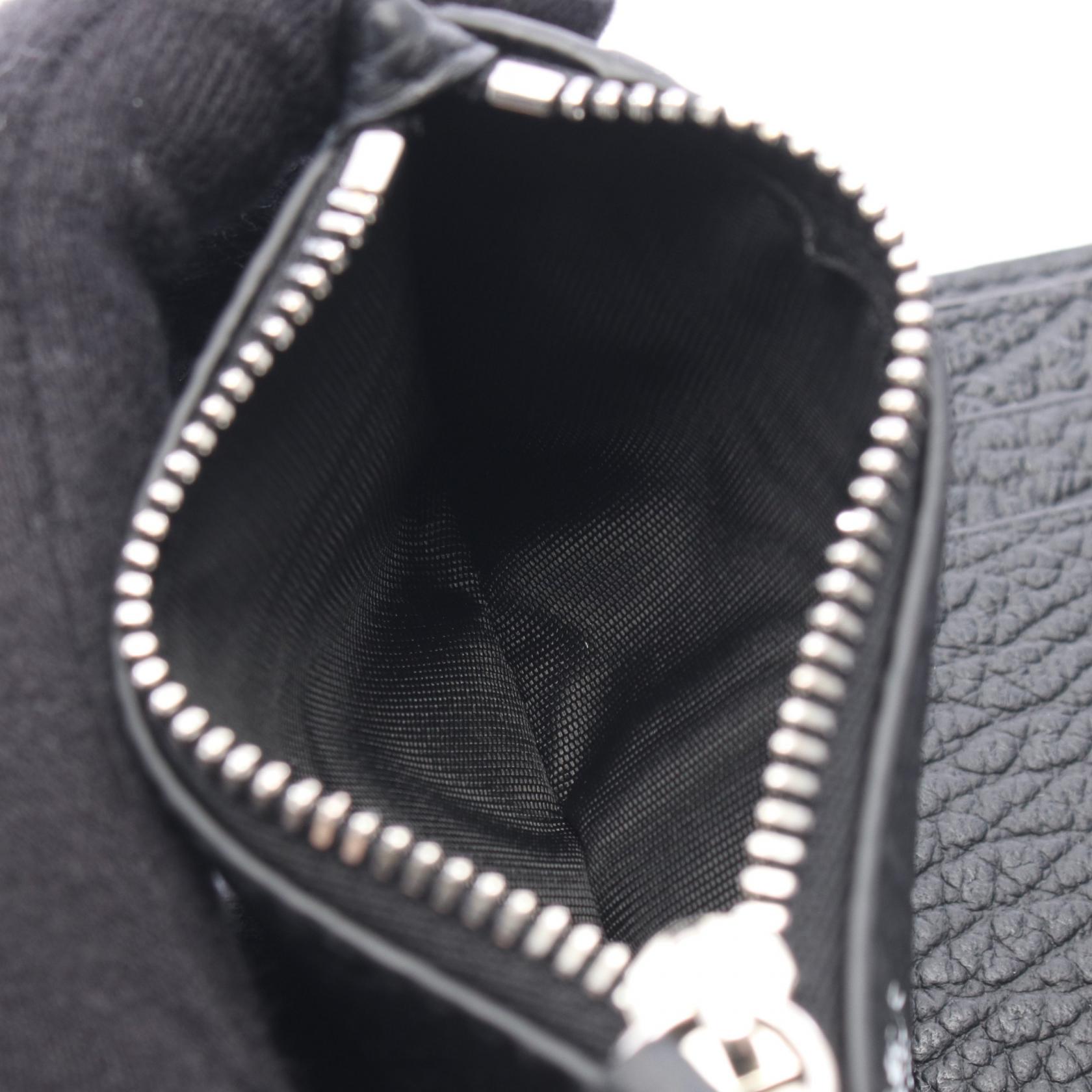 スリーフォールドウォレット 三つ折り財布 レザー ブラック メゾンマルジェラ 財布・小物 Maison Margiela