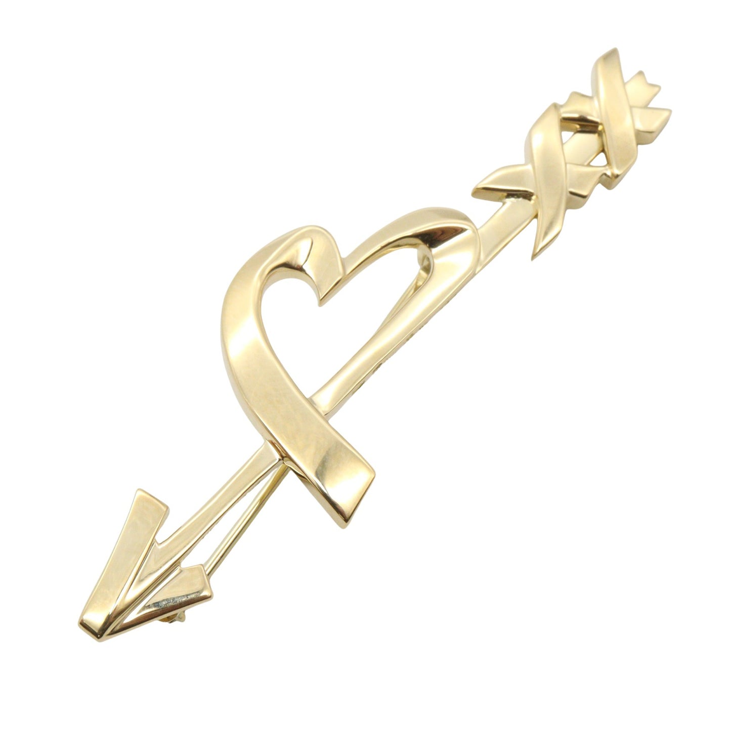 ハート&アローキス ブローチ ブローチ K18YG イエローゴールド ティファニー アクセサリー TIFFANY & Co.