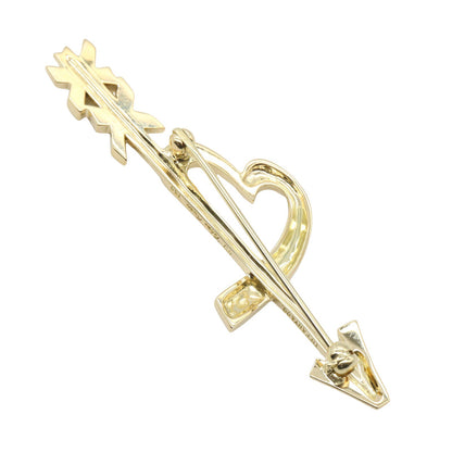 ハート&アローキス ブローチ ブローチ K18YG イエローゴールド ティファニー アクセサリー TIFFANY & Co.