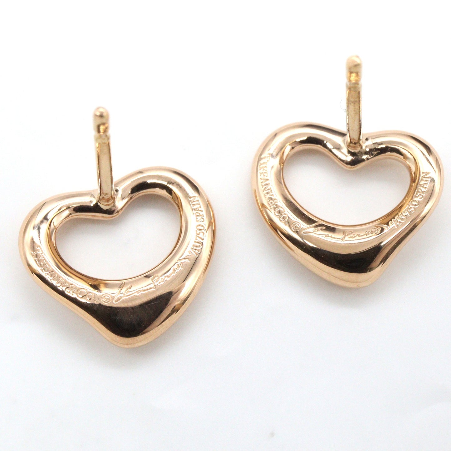 オープンハート ピアス ピアス K18PG ピンクゴールド ティファニー アクセサリー TIFFANY & Co.