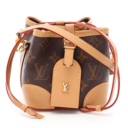 ノエ パース モノグラム ショルダーバッグ PVC レザー ブラウン ルイヴィトン バッグ LOUIS VUITTON