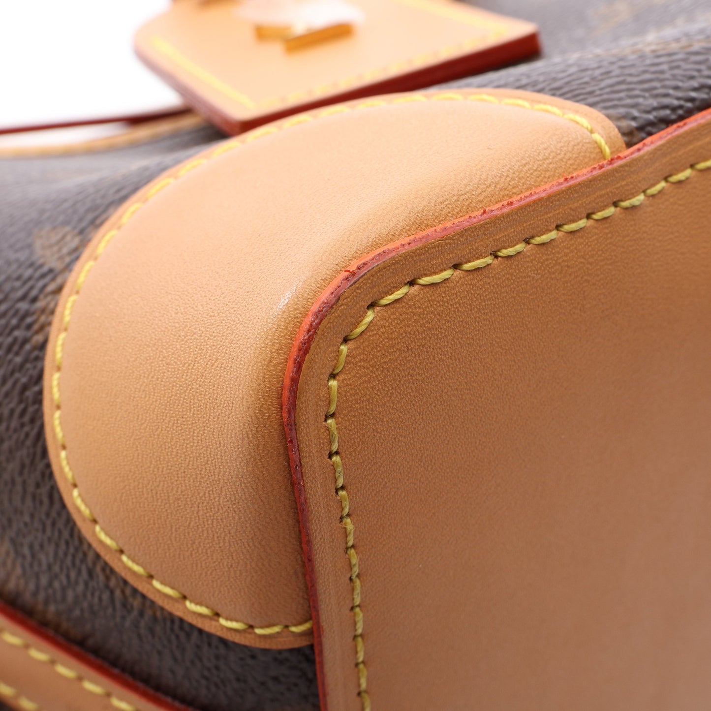 ノエ パース モノグラム ショルダーバッグ PVC レザー ブラウン ルイヴィトン バッグ LOUIS VUITTON