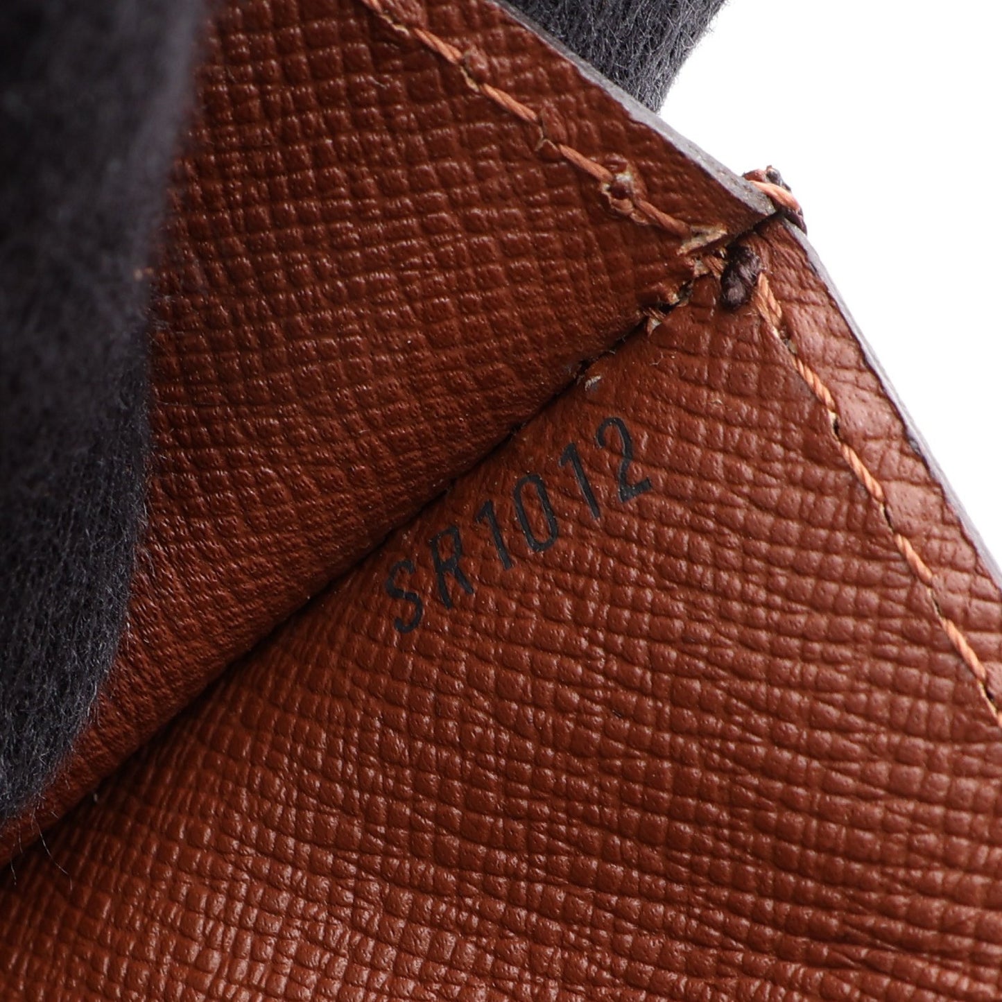 モンソー モノグラム ハンドバッグ PVC レザー ブラウン ルイヴィトン バッグ LOUIS VUITTON