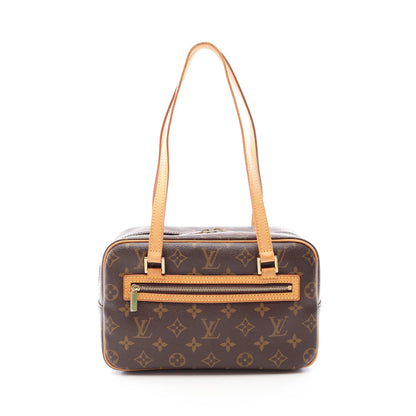 シテMM モノグラム ショルダーバッグ PVC レザー ブラウン ルイヴィトン バッグ LOUIS VUITTON