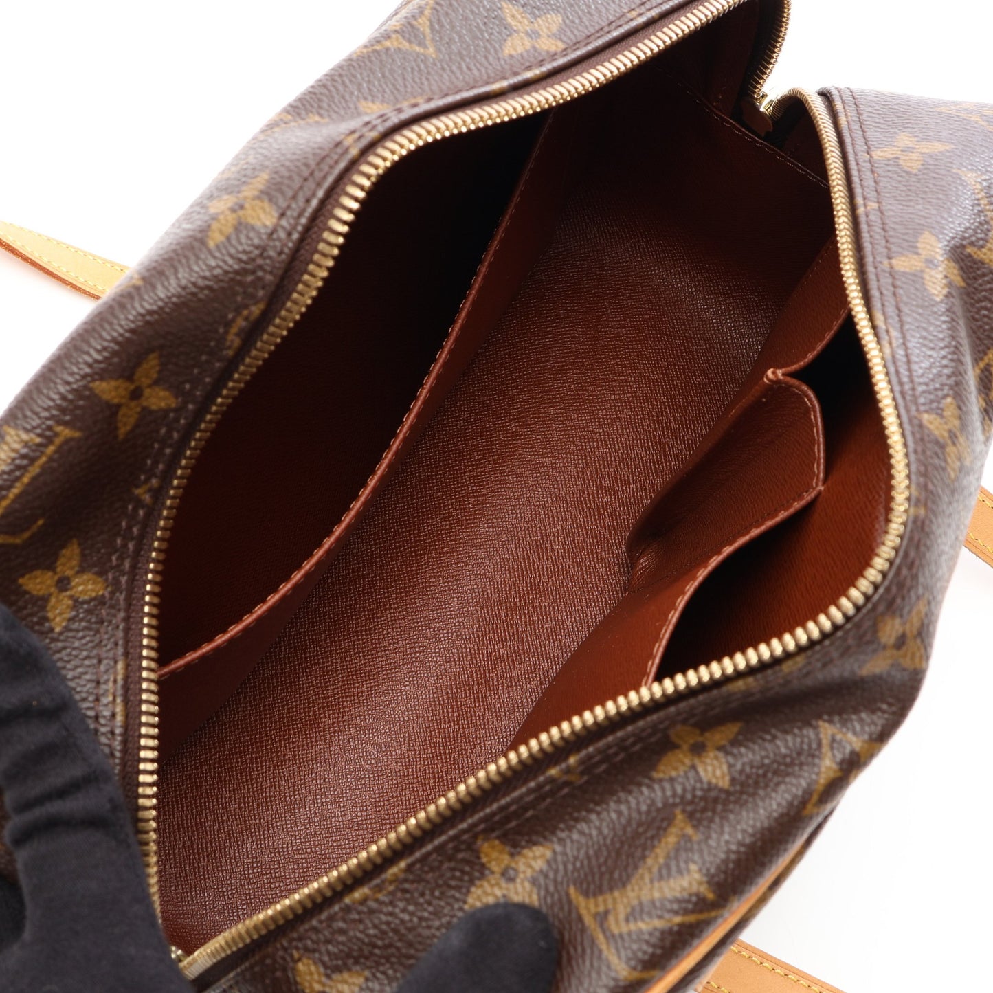 シテMM モノグラム ショルダーバッグ PVC レザー ブラウン ルイヴィトン バッグ LOUIS VUITTON