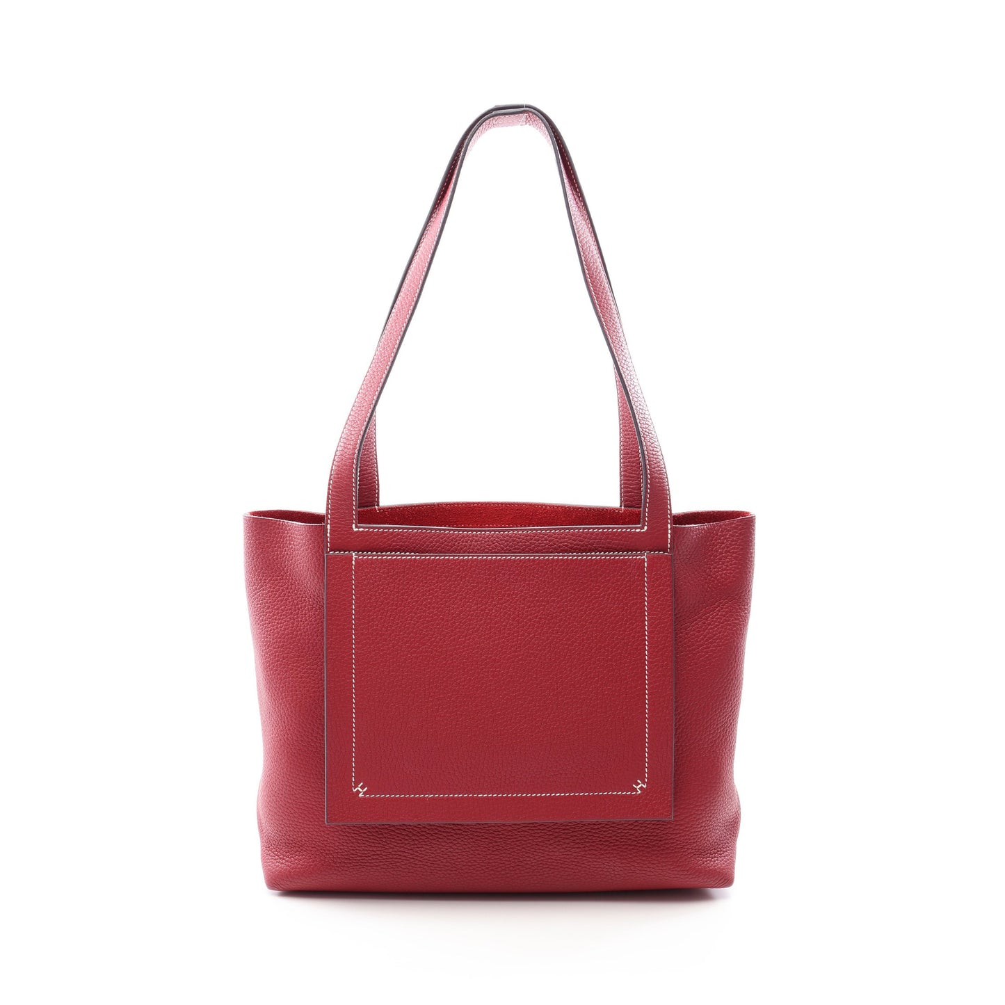 カバセリエ31 ルージュグレナ ショルダーバッグ トートバッグ トリヨンクレマンス レッド Z刻印 エルメス バッグ HERMES