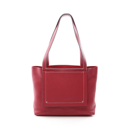 カバセリエ31 ルージュグレナ ショルダーバッグ トートバッグ トリヨンクレマンス レッド Z刻印 エルメス バッグ HERMES