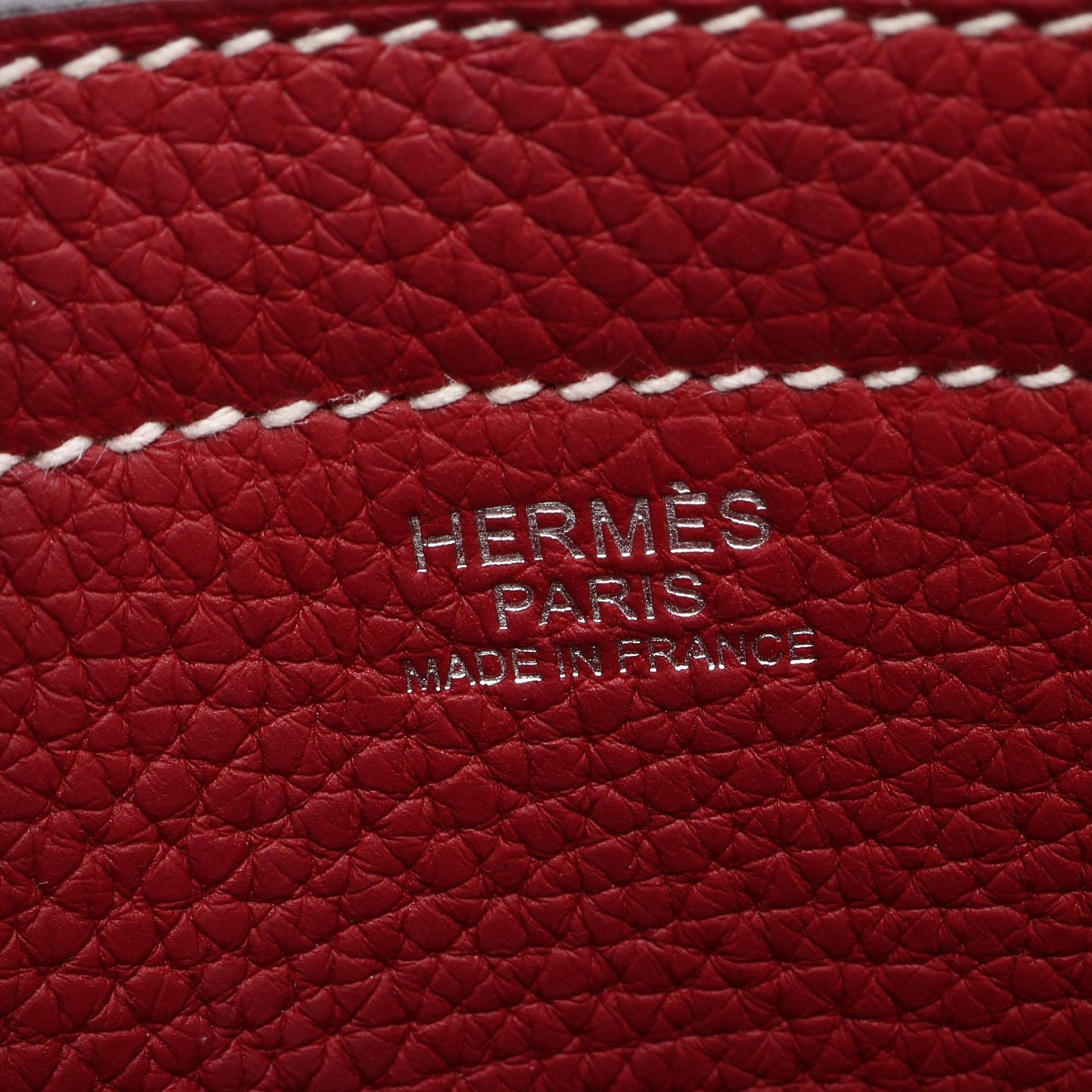 カバセリエ31 ルージュグレナ ショルダーバッグ トートバッグ トリヨンクレマンス レッド Z刻印 エルメス バッグ HERMES