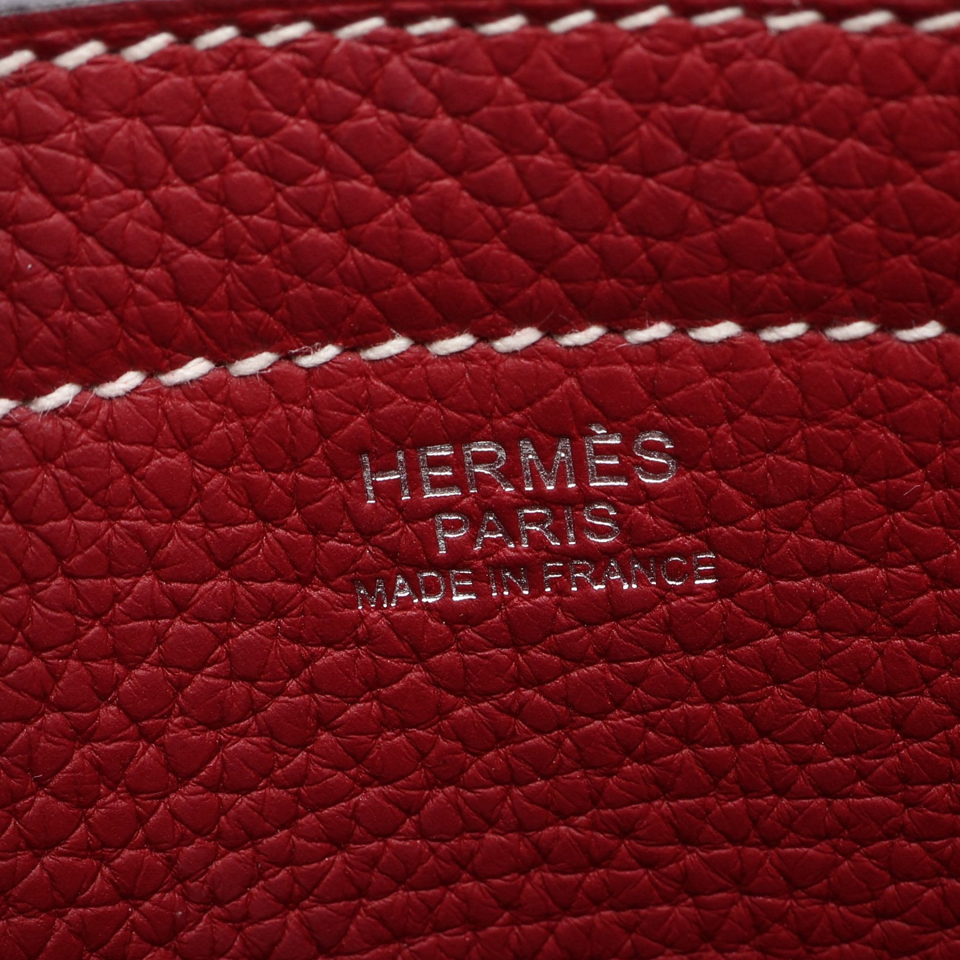 カバセリエ31 ルージュグレナ ショルダーバッグ トートバッグ トリヨンクレマンス レッド Z刻印 エルメス バッグ HERMES