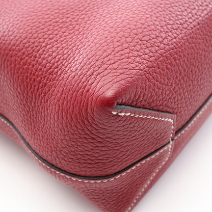 カバセリエ31 ルージュグレナ ショルダーバッグ トートバッグ トリヨンクレマンス レッド Z刻印 エルメス バッグ HERMES