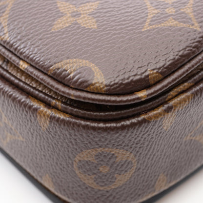 ポシェット メティス MM モノグラムリバース 2WAY ハンドバッグ PVC レザー ブラウン ブラック ルイヴィトン バッグ LOUIS VUITTON