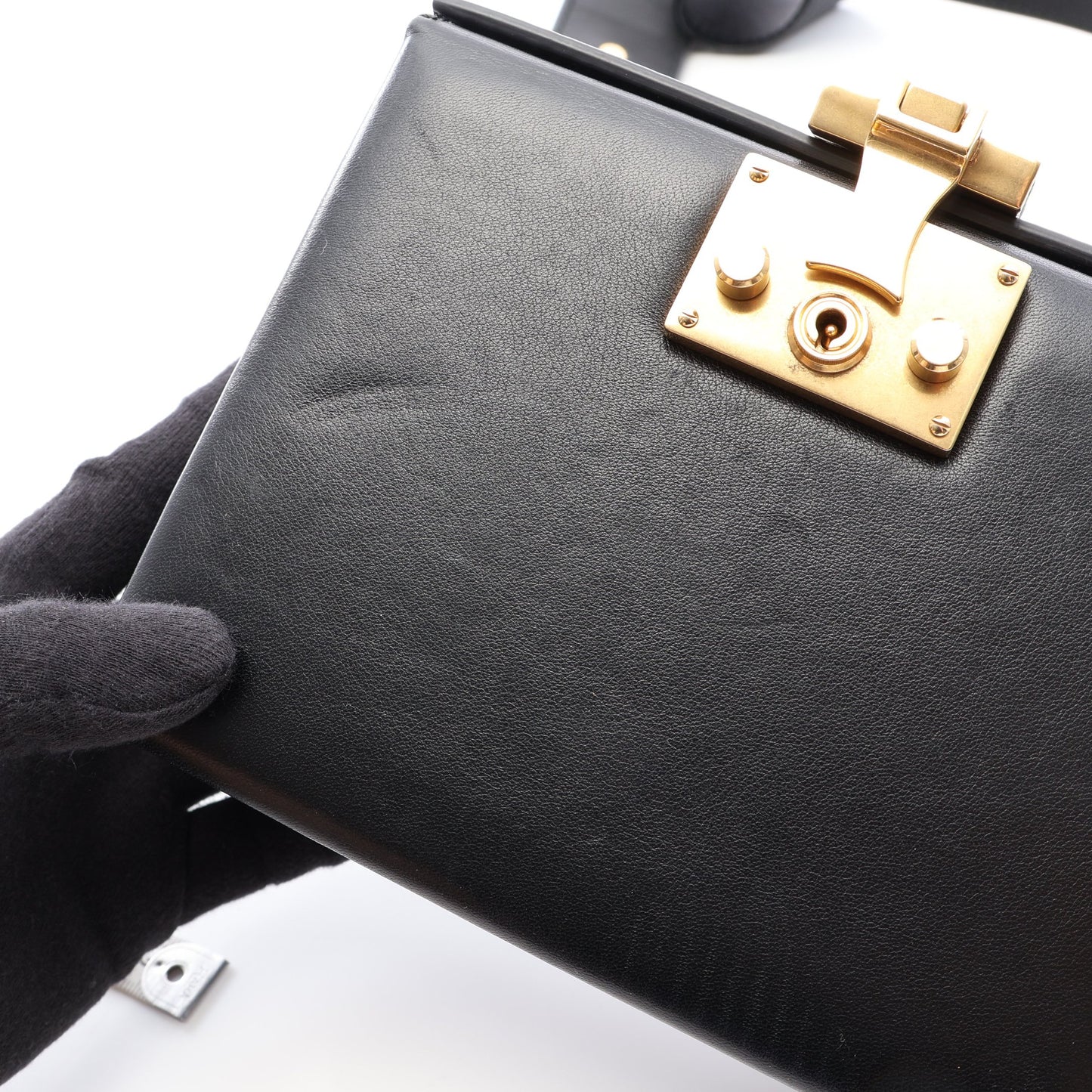 アディクト スモール ボックス ショルダーバッグ レザー ブラック クリスチャンディオール バッグ Christian Dior