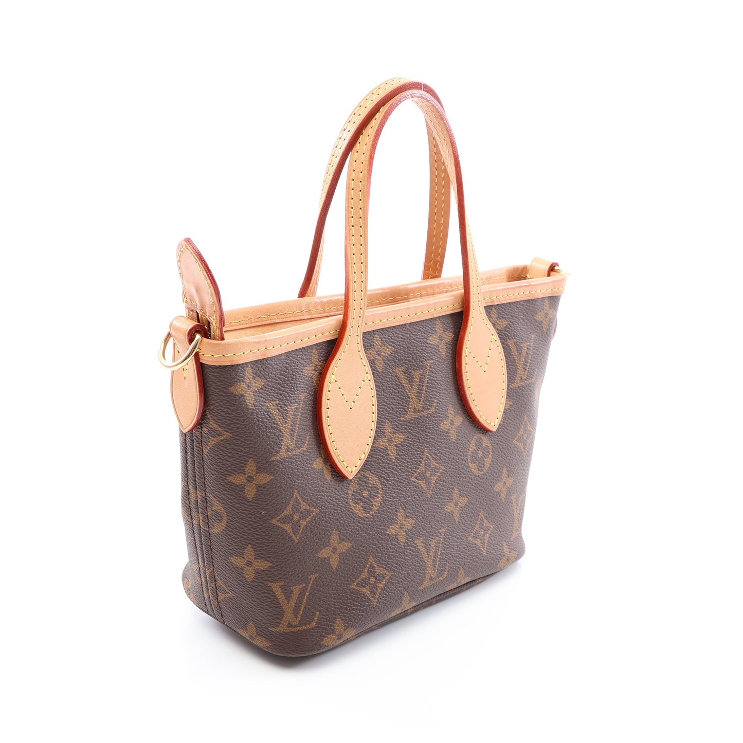 ネヴァーフルBB モノグラム ベージュ 2WAY ハンドバッグ PVC レザー ブラウン ルイヴィトン バッグ LOUIS VUITTON