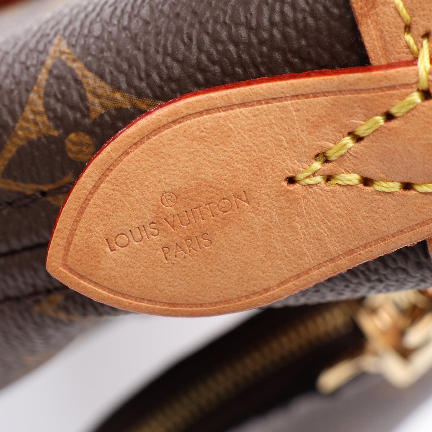 ネヴァーフルBB モノグラム ベージュ 2WAY ハンドバッグ PVC レザー ブラウン ルイヴィトン バッグ LOUIS VUITTON