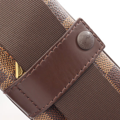 オラフPM ダミエエベヌ ショルダーバッグ PVC レザー ブラウン ルイヴィトン バッグ LOUIS VUITTON