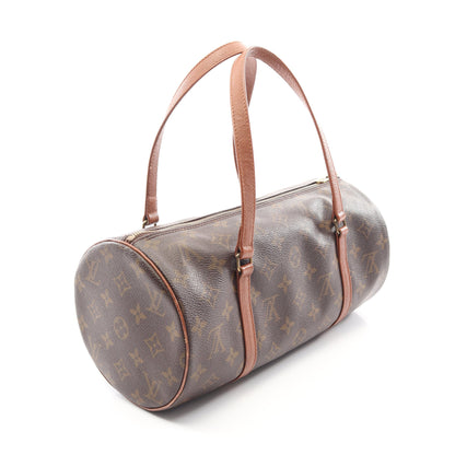 パピヨン30 モノグラム 旧型 ハンドバッグ PVC レザー ブラウン ルイヴィトン バッグ LOUIS VUITTON