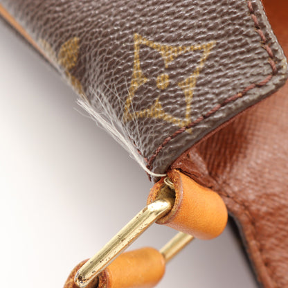 ミュゼット モノグラム ショルダーバッグ PVC レザー ブラウン ルイヴィトン バッグ LOUIS VUITTON