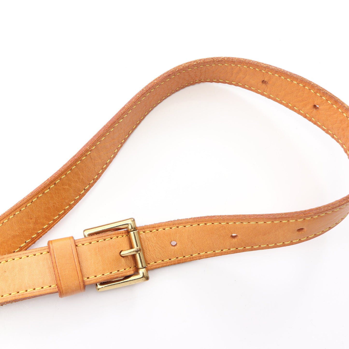 ミュゼット モノグラム ショルダーバッグ PVC レザー ブラウン ルイヴィトン バッグ LOUIS VUITTON