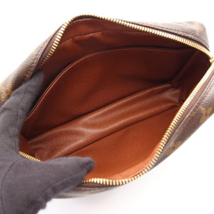 コンピエーニュ23 モノグラム クラッチバッグ セカンドバッグ PVC レザー ブラウン ルイヴィトン バッグ LOUIS VUITTON