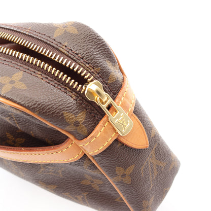 コンピエーニュ23 モノグラム クラッチバッグ セカンドバッグ PVC レザー ブラウン ルイヴィトン バッグ LOUIS VUITTON