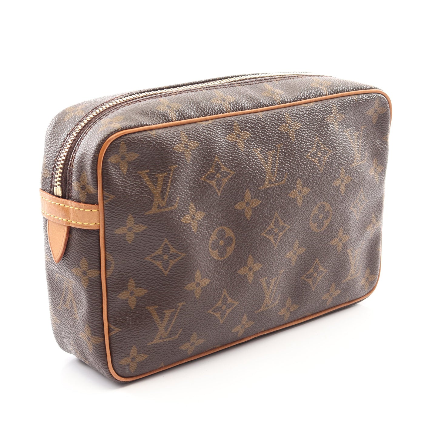 コンピエーニュ23 モノグラム クラッチバッグ セカンドバッグ PVC レザー ブラウン ルイヴィトン バッグ LOUIS VUITTON
