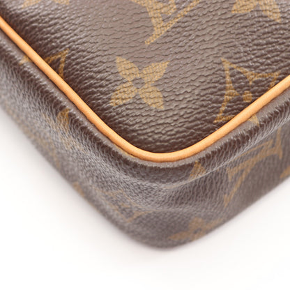 コンピエーニュ23 モノグラム クラッチバッグ セカンドバッグ PVC レザー ブラウン ルイヴィトン バッグ LOUIS VUITTON