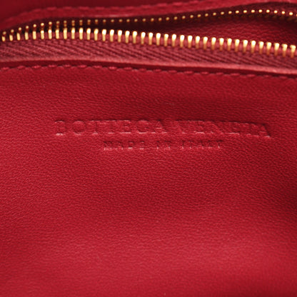 パデット カセット イントレチャート ショルダーバッグ レザー ボルドー ボッテガヴェネタ バッグ BOTTEGA VENETA