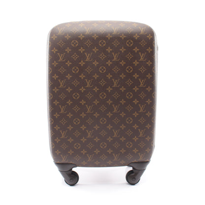 ゼフィール55 モノグラム キャリーケース スーツケース PVC レザー ブラウン ルイヴィトン バッグ LOUIS VUITTON