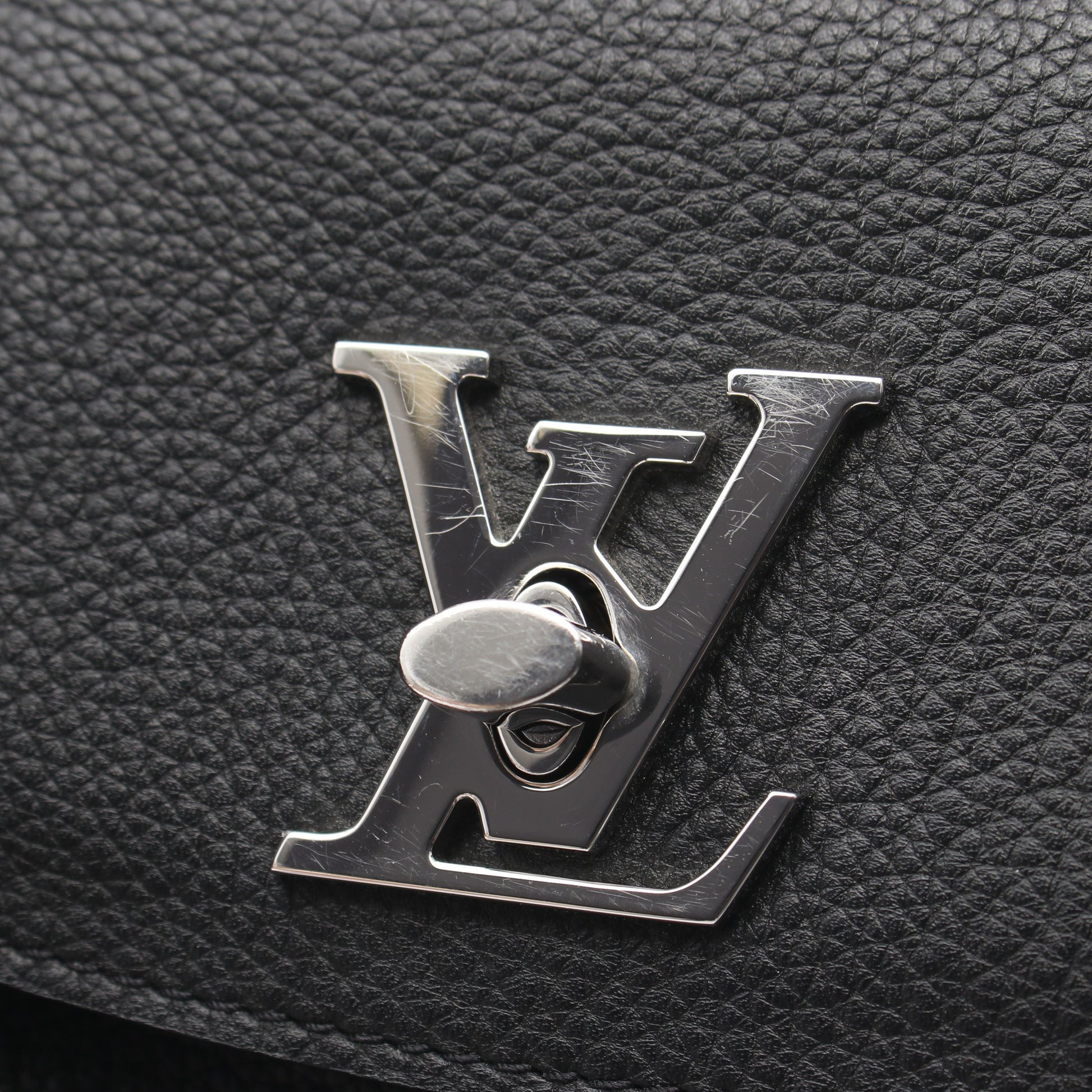 ロックミー エヴァーBB ノワール 2WAY ハンドバッグ レザー ブラック ルイヴィトン バッグ LOUIS VUITTON