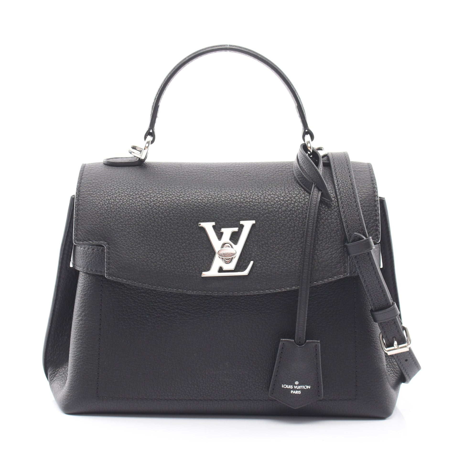 ロックミー エヴァーBB ノワール 2WAY ハンドバッグ レザー ブラック ルイヴィトン バッグ LOUIS VUITTON