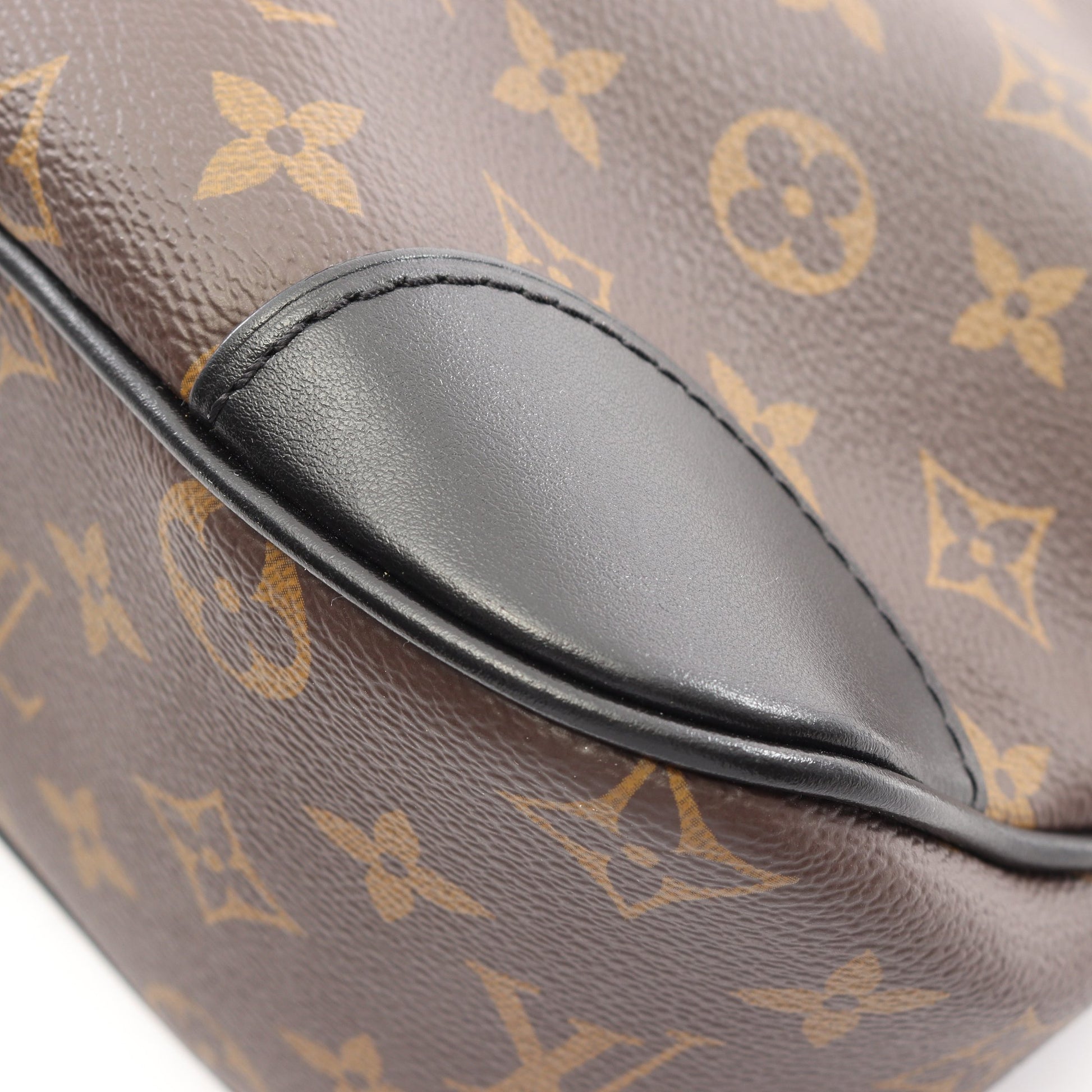 ブーローニュ NM モノグラム ノワール 2WAY チェーンハンドバッグ PVC レザー ブラウン ブラック ルイヴィトン バッグ LOUIS VUITTON