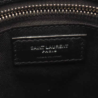 サックドジュール スープル ショルダーバッグ トートバッグ レザー ブラック サンローランパリ バッグ SAINT LAURENT PARIS