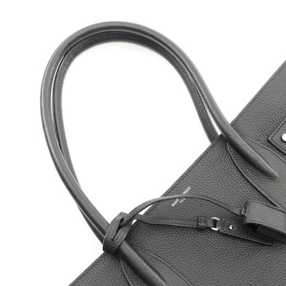 サックドジュール スープル ショルダーバッグ トートバッグ レザー ブラック サンローランパリ バッグ SAINT LAURENT PARIS