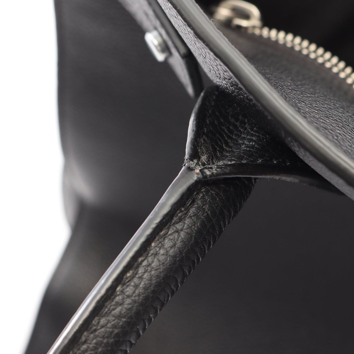 サックドジュール スープル ショルダーバッグ トートバッグ レザー ブラック サンローランパリ バッグ SAINT LAURENT PARIS