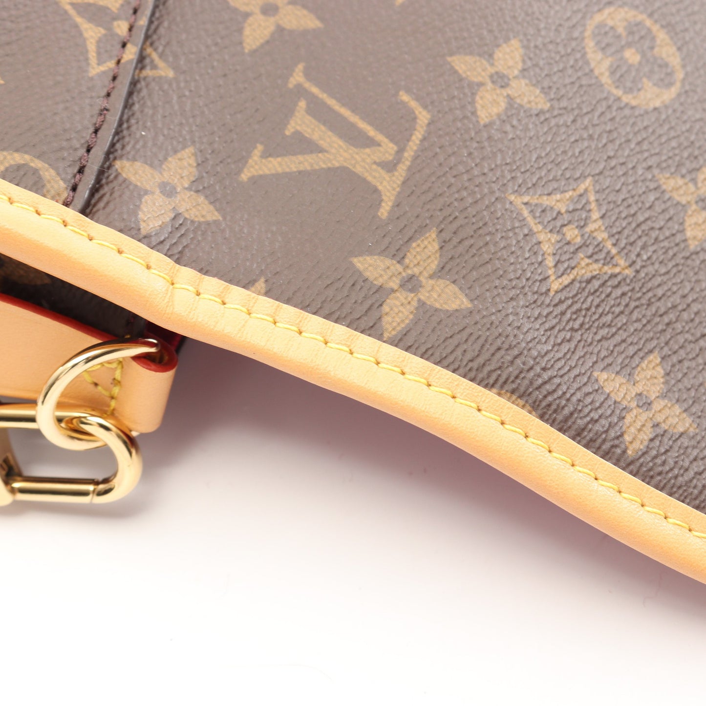 ディアヌ NM PM モノグラム フューシャ 2WAY ワンショルダーバッグ PVC レザー ブラウン ルイヴィトン バッグ LOUIS VUITTON
