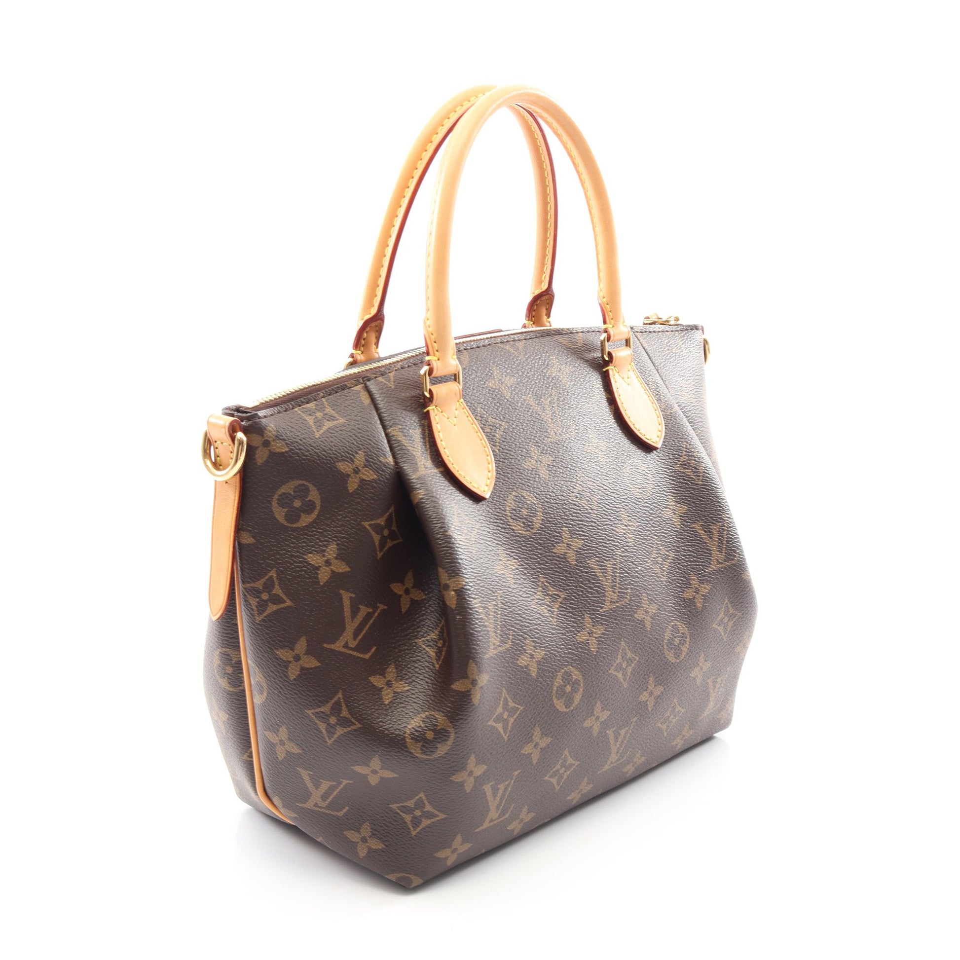 テュレンPM モノグラム 2WAY ハンドバッグ PVC レザー ブラウン ルイヴィトン バッグ LOUIS VUITTON