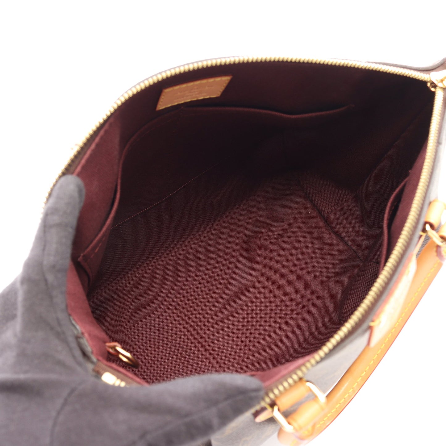 テュレンPM モノグラム 2WAY ハンドバッグ PVC レザー ブラウン ルイヴィトン バッグ LOUIS VUITTON