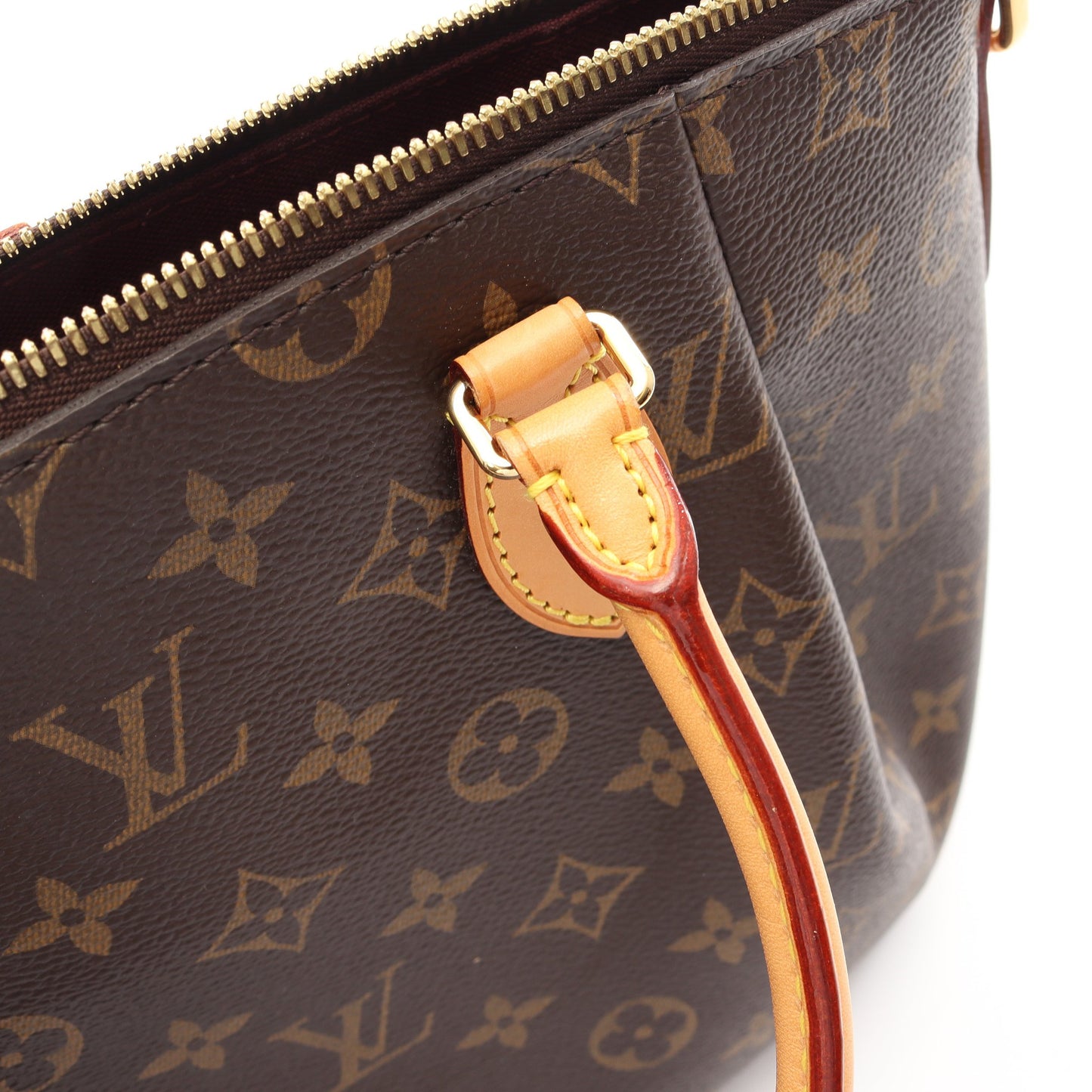 テュレンPM モノグラム 2WAY ハンドバッグ PVC レザー ブラウン ルイヴィトン バッグ LOUIS VUITTON