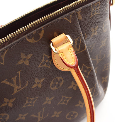 テュレンPM モノグラム 2WAY ハンドバッグ PVC レザー ブラウン ルイヴィトン バッグ LOUIS VUITTON